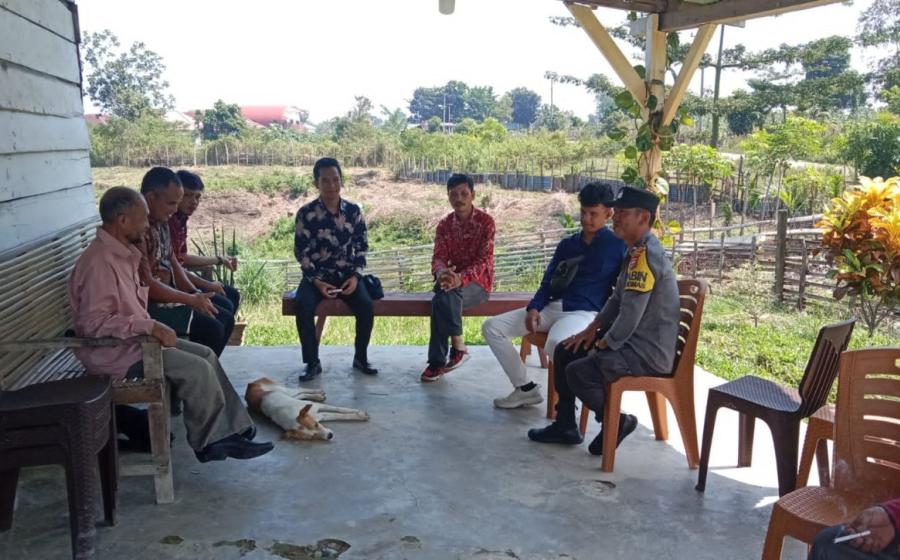 Minggu Kasih, Polsek Kaur Selatan bersama Jemaat Pospel HKBP Desa Padang Petron