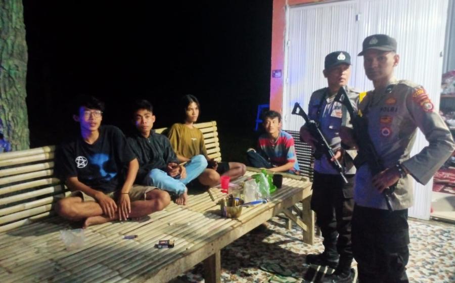 Patroli KRYD, Polsek Tanjung Kemuning Cegah 3C dan Tindak Pidana Lainnya di Wilayah Hukum 