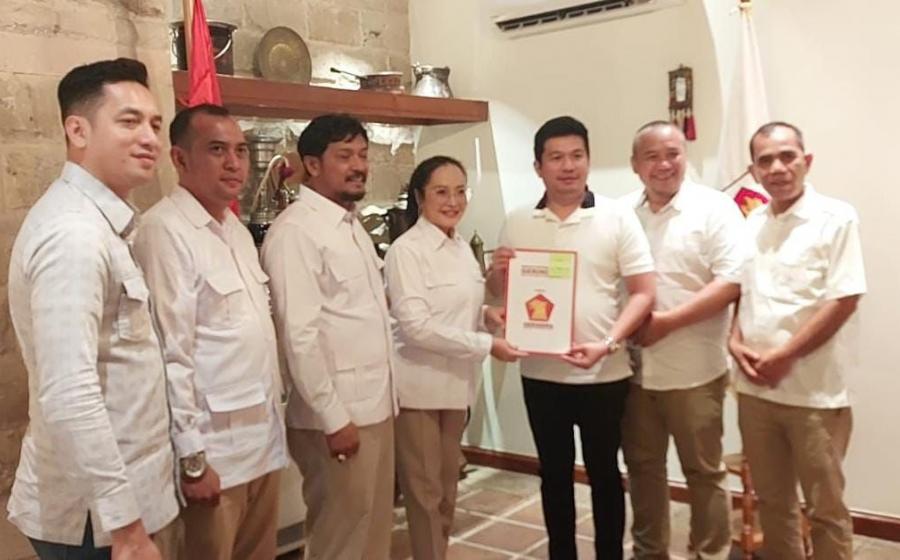 Arie-Sumarno Terima Rekomendasi Partai Gerindra 