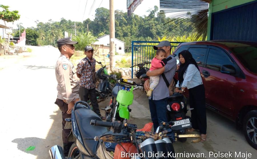 Patroli KRYD, Polsek Maje Antisipasi 3C dan Premansismedi Seputaran Wilkum 