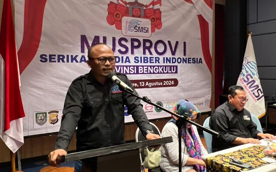 Wibowo Susilo Terpilih Kembali Sebagai Ketua SMSI Provinsi Bengkulu Secara Aklamasi