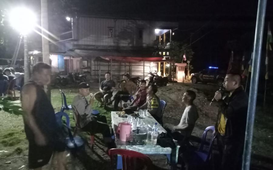 Sampaikan Imbauan kepada Masyarakat Terkait Kamtibmas, Polsek Maje Patroli Rutin