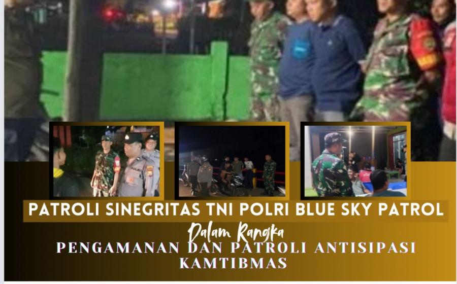 Polres Bengkulu Utara Patroli Sinergitas, Berikan Rasa Aman Saat Pagelaran Pesta Rakyat HUT RI Ke 79
