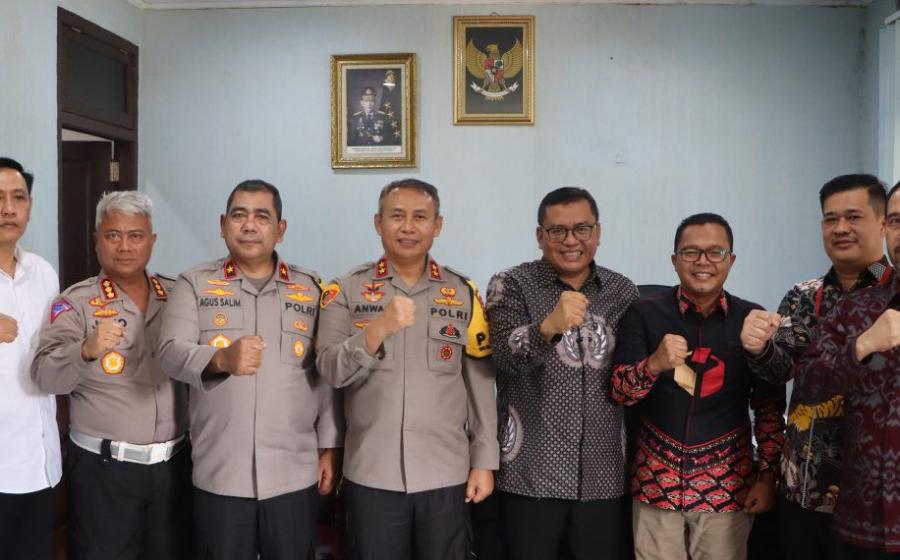 Kapolda Bengkulu Menerima Audiensi Dengan Bawaslu Provinsi Bengkulu