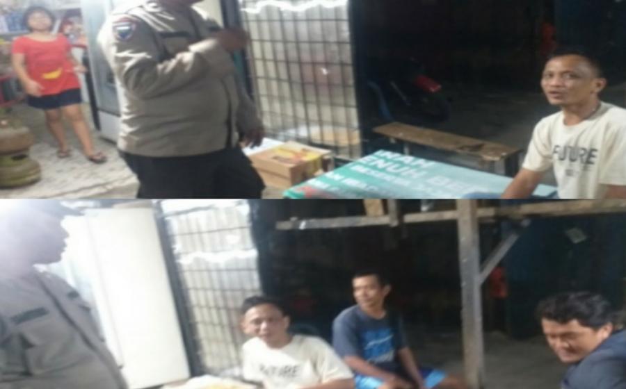Sambang Warga Kelurahan Kampung Kelawi, Personel Polsek Teluk Segara Laksanakan Patroli 