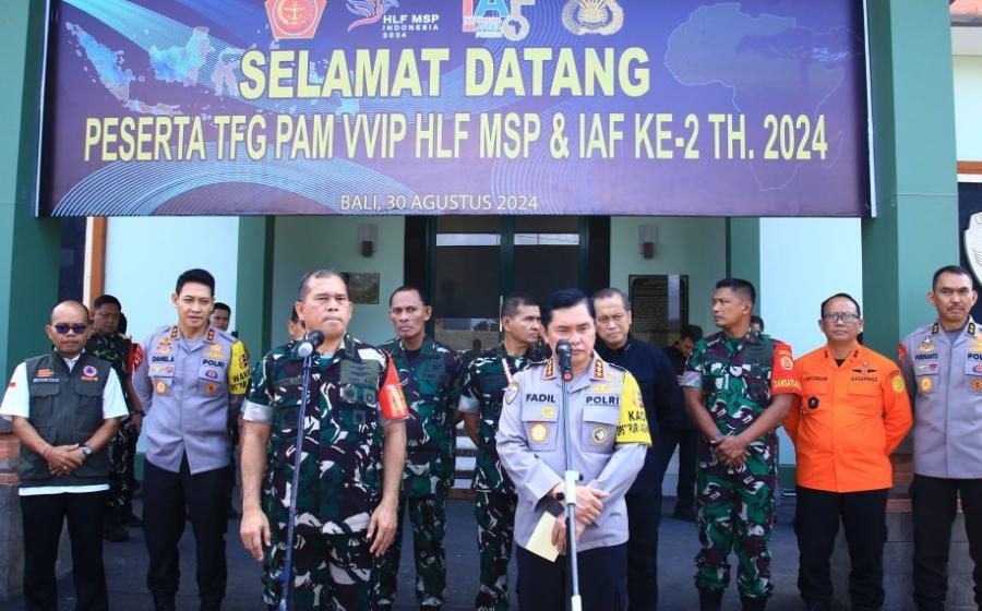 TNI-Polri Pastikan Keamanan dan Kenyamanan Delegasi dan Masyarakat saat Event IAF di Bali