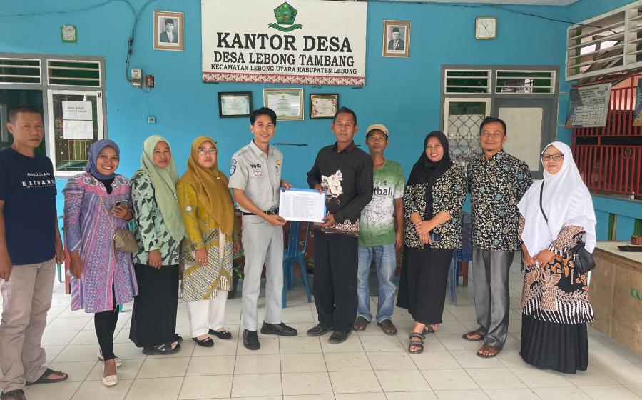 Maksimalkan kepatuhan Pembayaran PKB, Jasa Raharja Sosialisasi ke Desa di Kabupaten Lebong