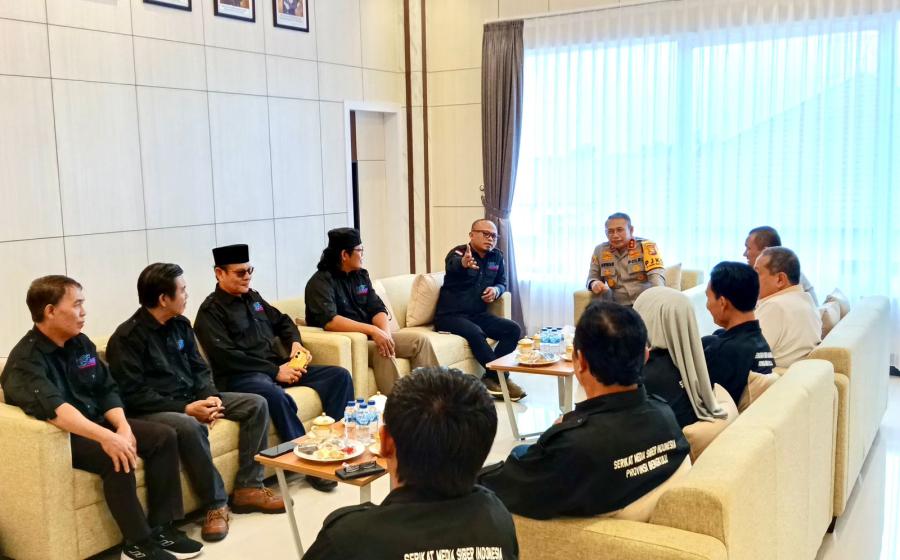 SMSI Bengkulu Audiensi dengan Kapolda, Perkuat Sinergi Kemitraan