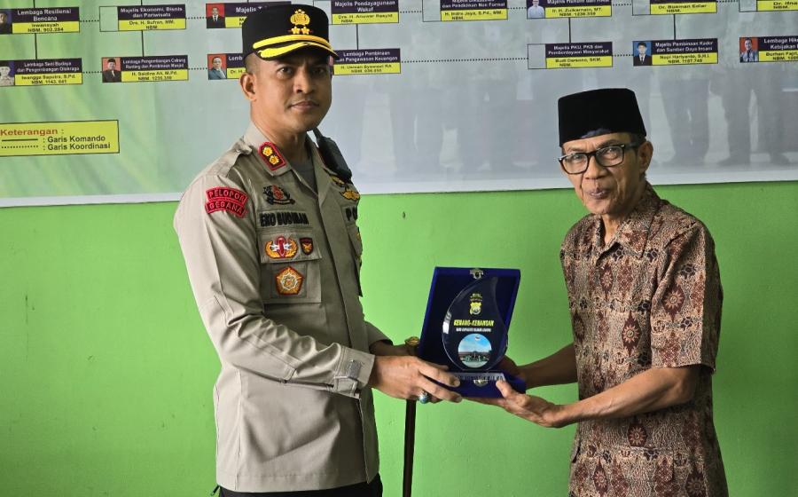 Jalin Sinergi, Kapolres Rejang Lebong Sambang Silahturahmi dengan Ketua Muhammadiyah Rejang Lebong