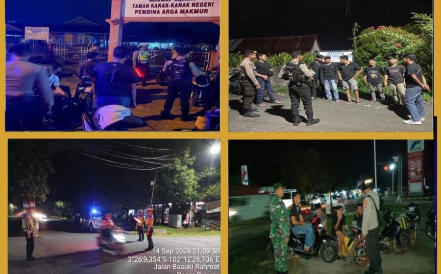 Patrol Sinergitas Blue Sky Patrol Polres Bengkulu Utara Hadirkan Keamanan Untuk Masyarakat 