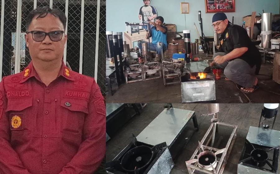 Warga Binaan Lapas Kelas IIA Curup Hasilkan Kompor Berbahan Bakar Oli Bekas