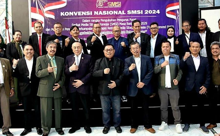 SMSI Kukuhkan Pengurus Forum Pemred, Siap Jaga Kualitas Media Daring di Indonesia 