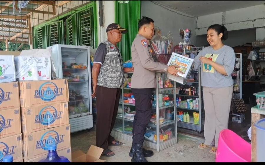 Inovasi Bhabinkamtibmas Polsek Talo,  Jajan Yatim di Desa Rawa Indah 