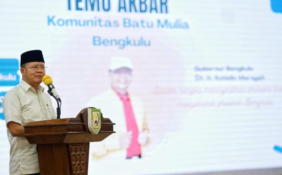 Gubernur Rohidin: Batu Mulia Bengkulu Cerminan Kekayaan Alam dan Budaya