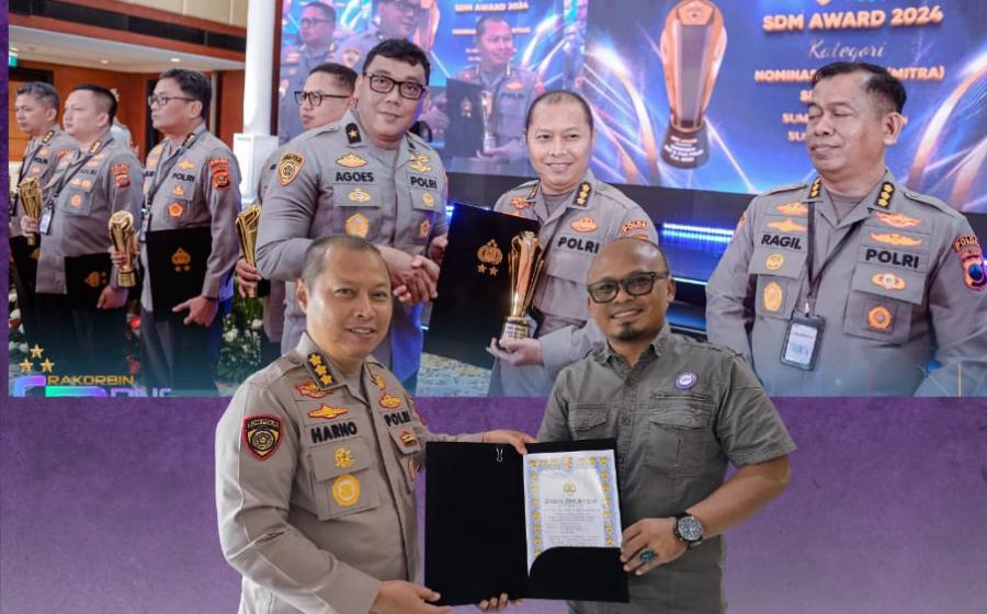 Ketua SMSI Bengkulu Raih Penghargaan SDM Award 2024