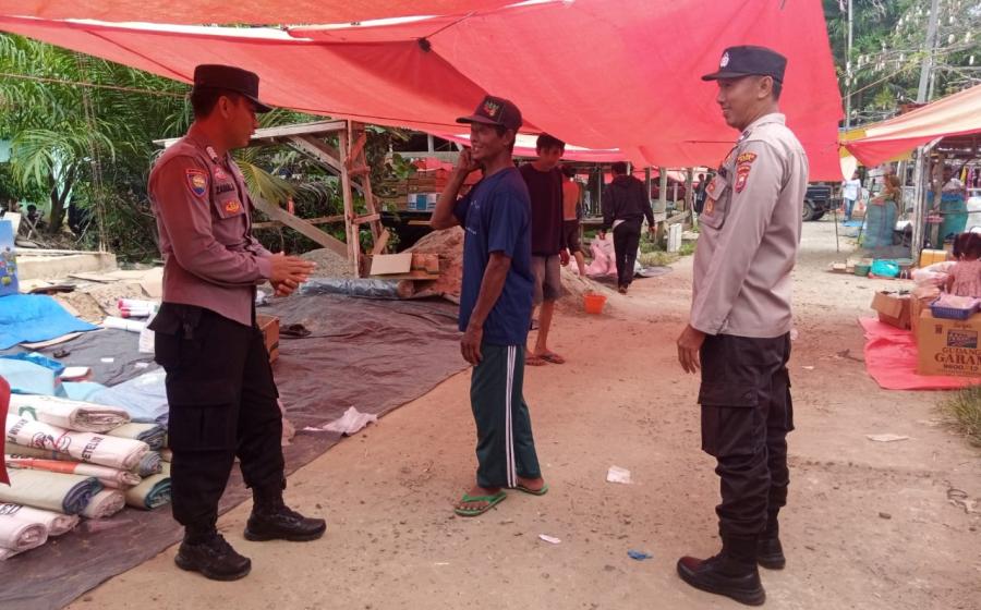 Patroli Rutin Polsek Maje Jaga Kamtibmas di Kecamatan Kaur