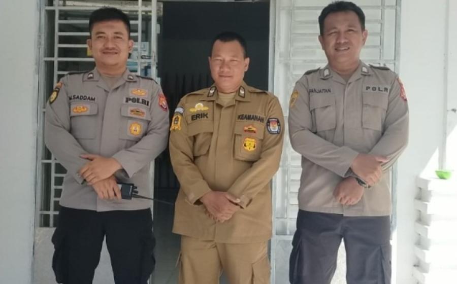 Pastikan Aman, Polres Mukomuko Tingkatkan Pengamanan Kantor KPU dan Bawaslu