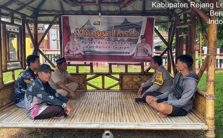 Polsek Padang Ulak Tanding Adakan Program “Minggu Kasih” Bersama Bhabinkamtibmas