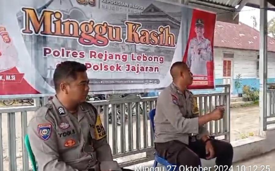 Polsek Sindang Kelingi Gelar Program “Minggu Kasih” Bersama Bhabinkamtibmas