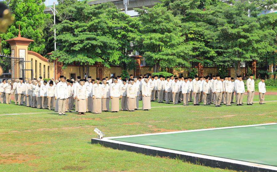 Mabes Polri Gelar Upacara Sumpah Pemuda: Indeks Pembangunan Pemuda Harus Ditingkatkan