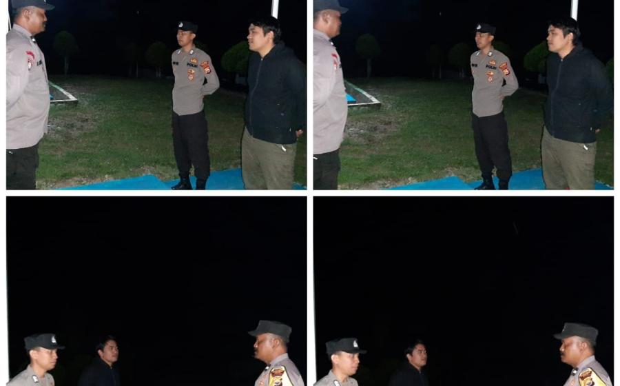 Perkuat Sinergi Antar Anggota, Polsek Muara Sahung Gelar Apel Malam Persiapan Penjagaan Keamanan dan Ketertiban
