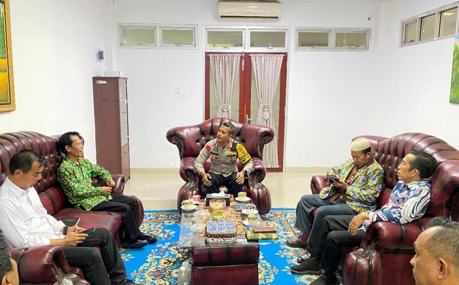 Kapolres Rejang Lebong Rapat Koordinasi dengan Rektor UPP Curup Terkait Ketahanan Pangan