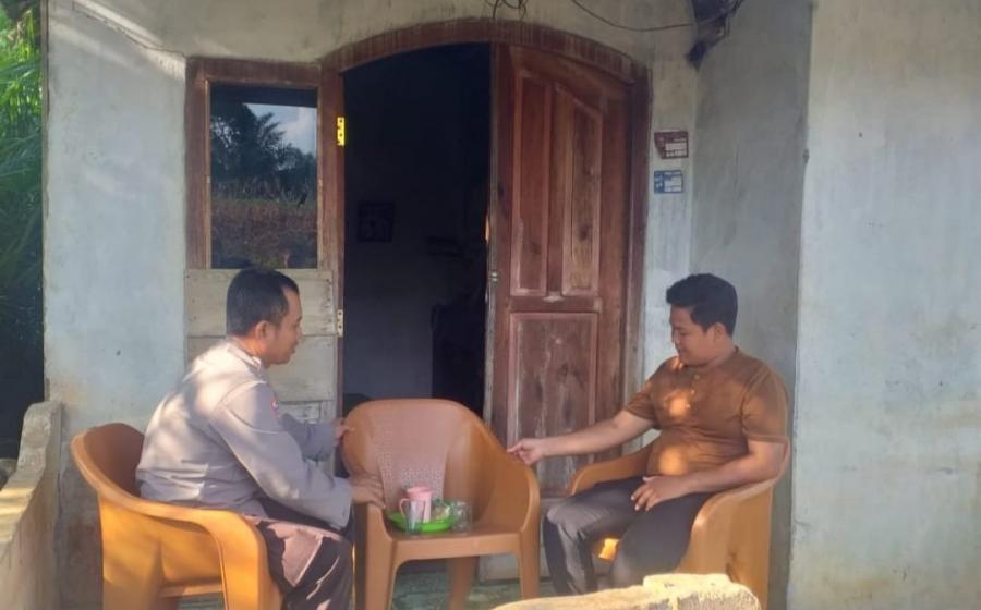 Polsek Padang Ulak Tanding Gelar Kegiatan Minggu Kasih Bersama Bhabinkamtibmas untuk Cooling System Jelang Pilkada