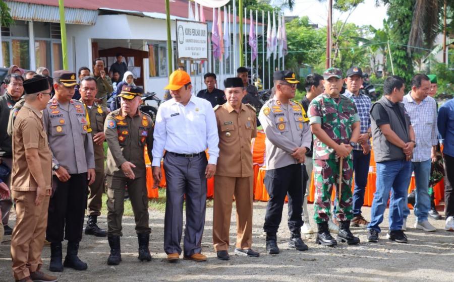 Polres Bengkulu Selatan dan Kodim 0408 BSK Amankan Distribusi Logistik Pilkada 2024