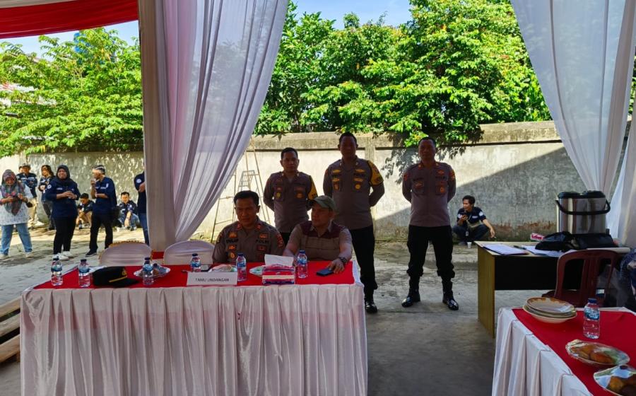 Karendalops Ops Mantap Praja Nala 2024 Polres Kepahiang Cek Pelaksanaan Rapat Pleno Tingkat Kecamatan di Kecamatan Kepahiang