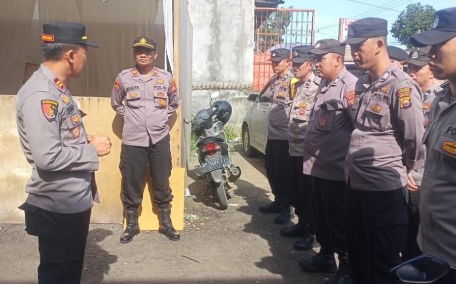 Polres Kepahiang dan Jajaran Laksanakan Pengamanan Rapat Pleno Tingkat PPK Kecamatan