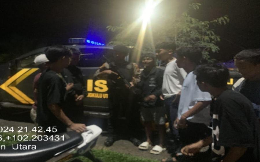 Pasca Pilkada 2024 Patroli Sinergitas Blue Sky Patrol Menjadi Sarana Polres Bengkulu Utara Jaga Kondusifitas Kamtibmas Pasca Pilkada