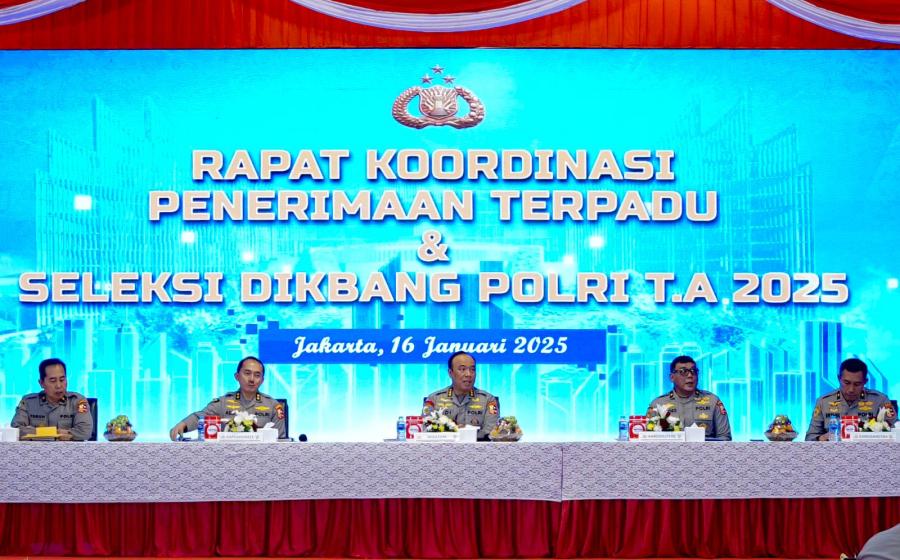 Kick Off Penerimaan Terpadu Polri 2025. Undangan terbuka Untuk Anak-anak Muda Terbaik Bangsa