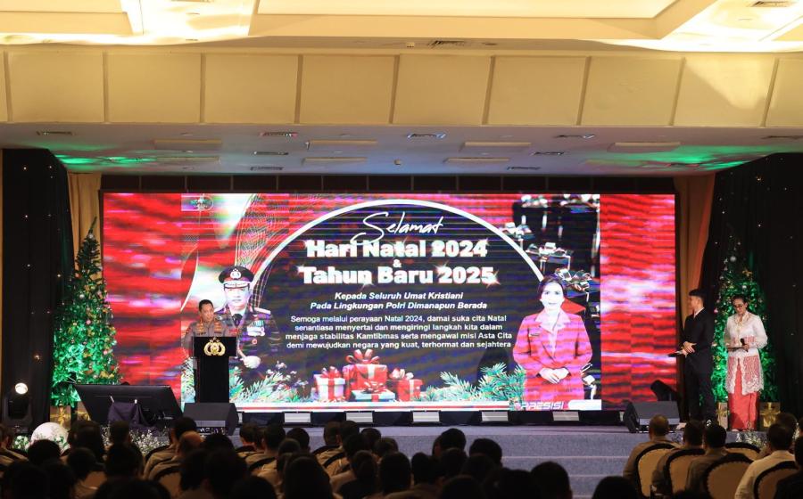 Perayaan Natal Mabes Polri 2024: Refleksi, Komitmen, dan Damai Sejahtera untuk Indonesia
