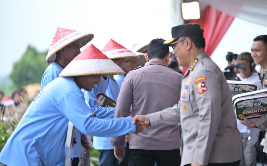Permudah Petani Jual Hasil Panen, Polda Kalbar dan Pemkab Bengkayang Bangun Pabrik Jagung