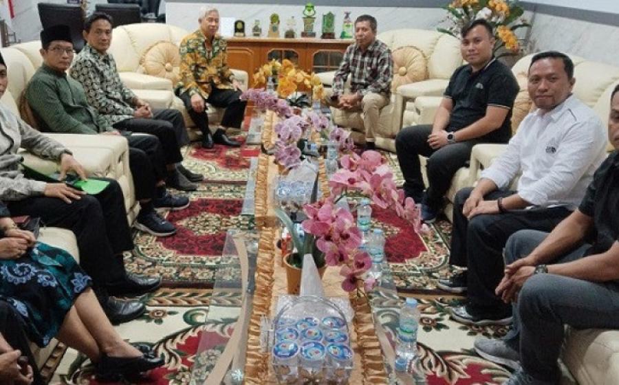 Terima Kasatgaswil Bengkulu Densus 88 AT Polri, Kakanwil : Kami Siap Berkolaborasi, Cegah Paham Radikalisme