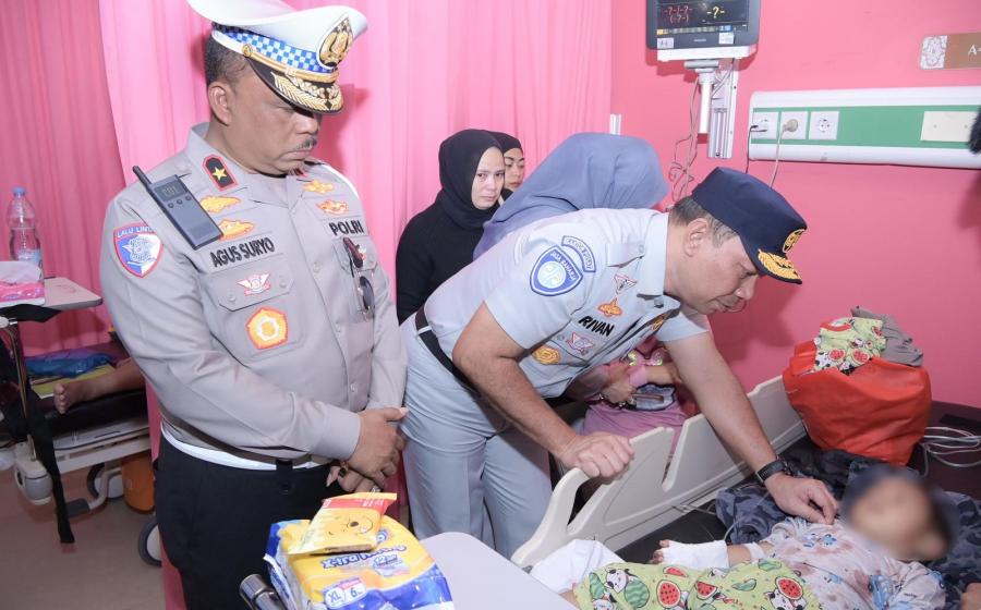 Rivan A. Purwantono : Jasa Raharja Santuni Seluruh Korban Kecelakaan Lalu Lintas di GTO Ciawi 2, Bogor