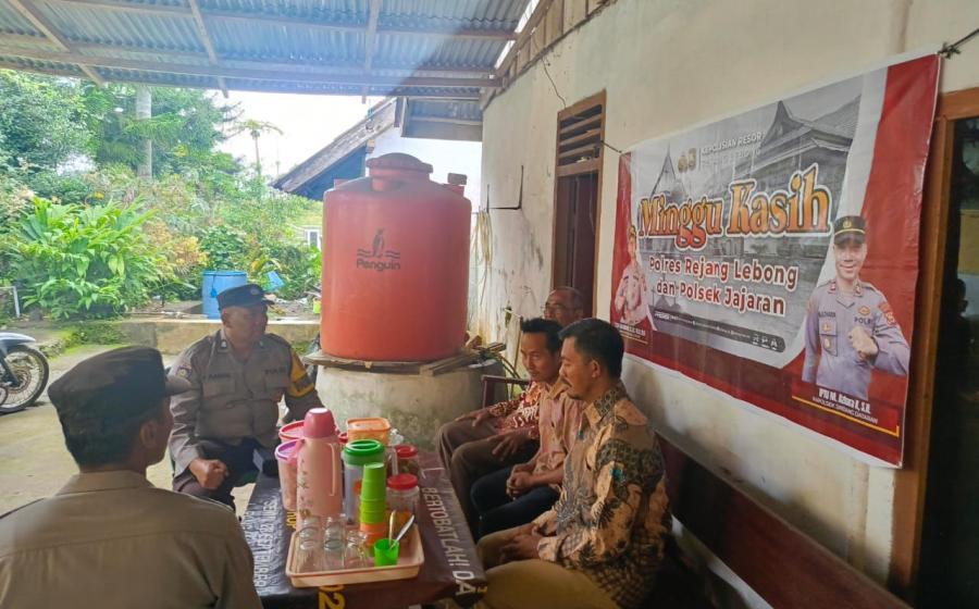 Polsek Sindang Dataran Gelar "Minggu Kasih" untuk Wujudkan Keamanan dan Kenyamanan Warga