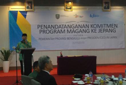 sambutan plt gubernur bengkulu