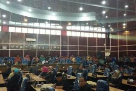 Paripurna DPRD Kota Bengkulu Menyepakati KUA PPAS Kota Bengkulu 2018