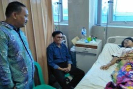 Komisi I DPRD Kota Bengkulu menggelar inspeksi mendadak (sidak) ke RSUD Kota Bengkulu