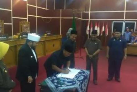 RAPBD 2018 akhirnya disepakati oleh dewan kota menjadi APBD 2018