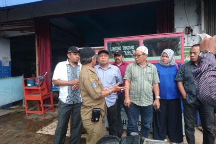 saat Sidak DPRD kota bengkulu