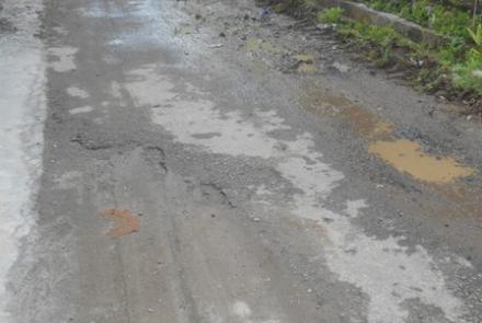 pembangunan jalan Gang Bali 1 
