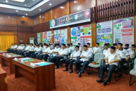 OPD lakukan penandatanganan perjanjian kinerja tahun 2018 secera serentak