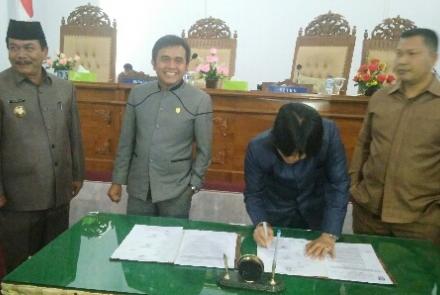 Persetujuan Hasil Evaluasi Rancangan APBD