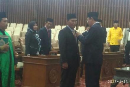 Rapat Paripurna PAW 