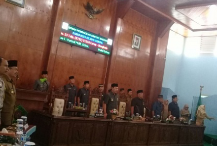 Paripurna DPRD Rejang Lebong