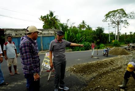 Plt Gubernur Tinjau Pembangunan Kab Kaur