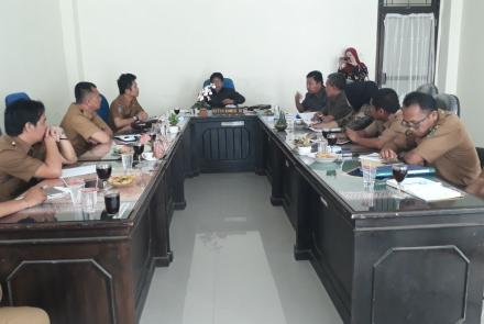 Komisi III DPRD Benteng Saat hearing Bersama OPD Benteng