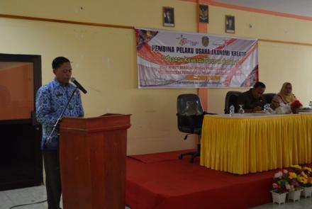 kegiatan  Pembinaan Pelaku Usaha Kreatif